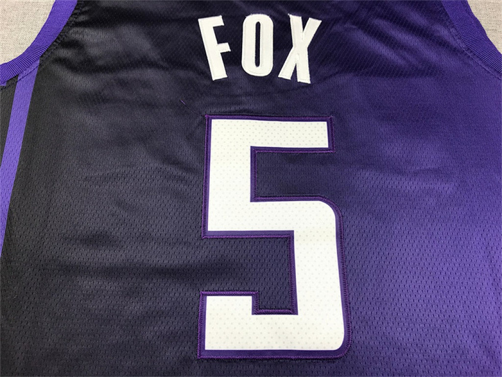 Custom Purple Sacramento Kings Jersey
