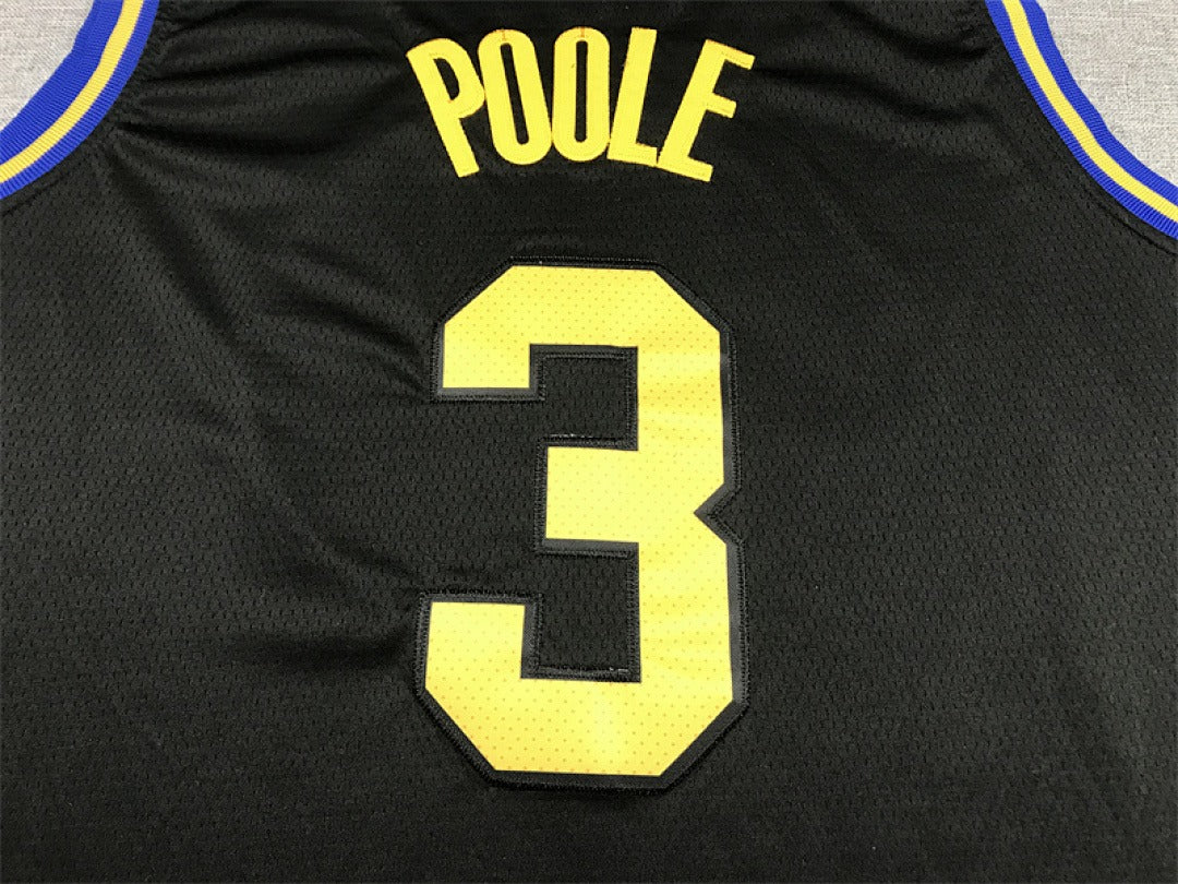 Custom Black Golden State Warriors Jersey