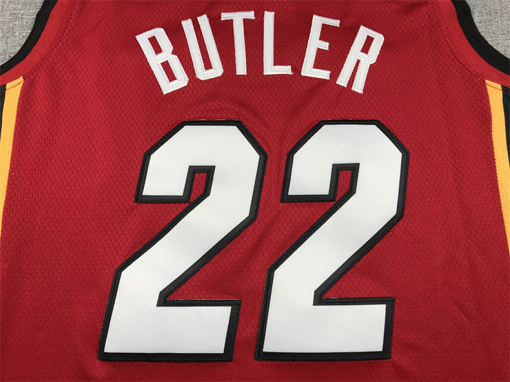 Custom Red Miami Heat Jersey