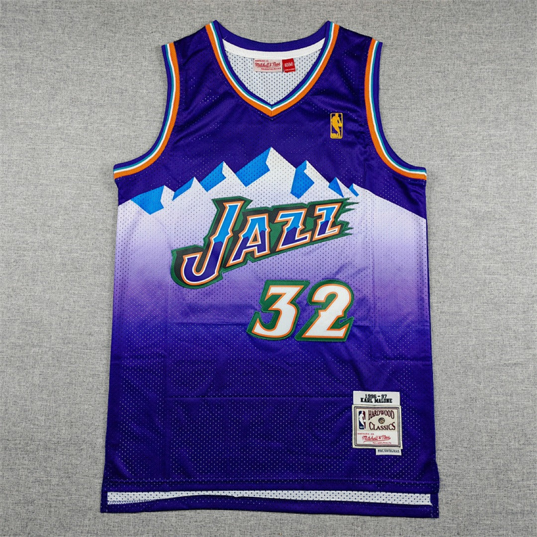 Custom Blue Utah Jazz Jersey