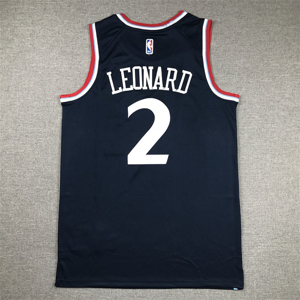 Custom Dark Blue Los Angeles Clippers Jersey