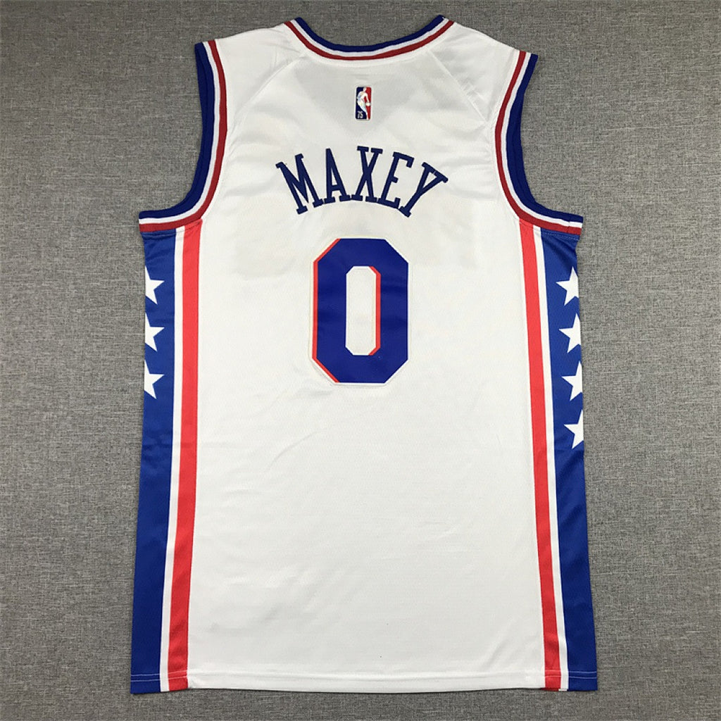 Custom White Philadelphia 76ers Jersey