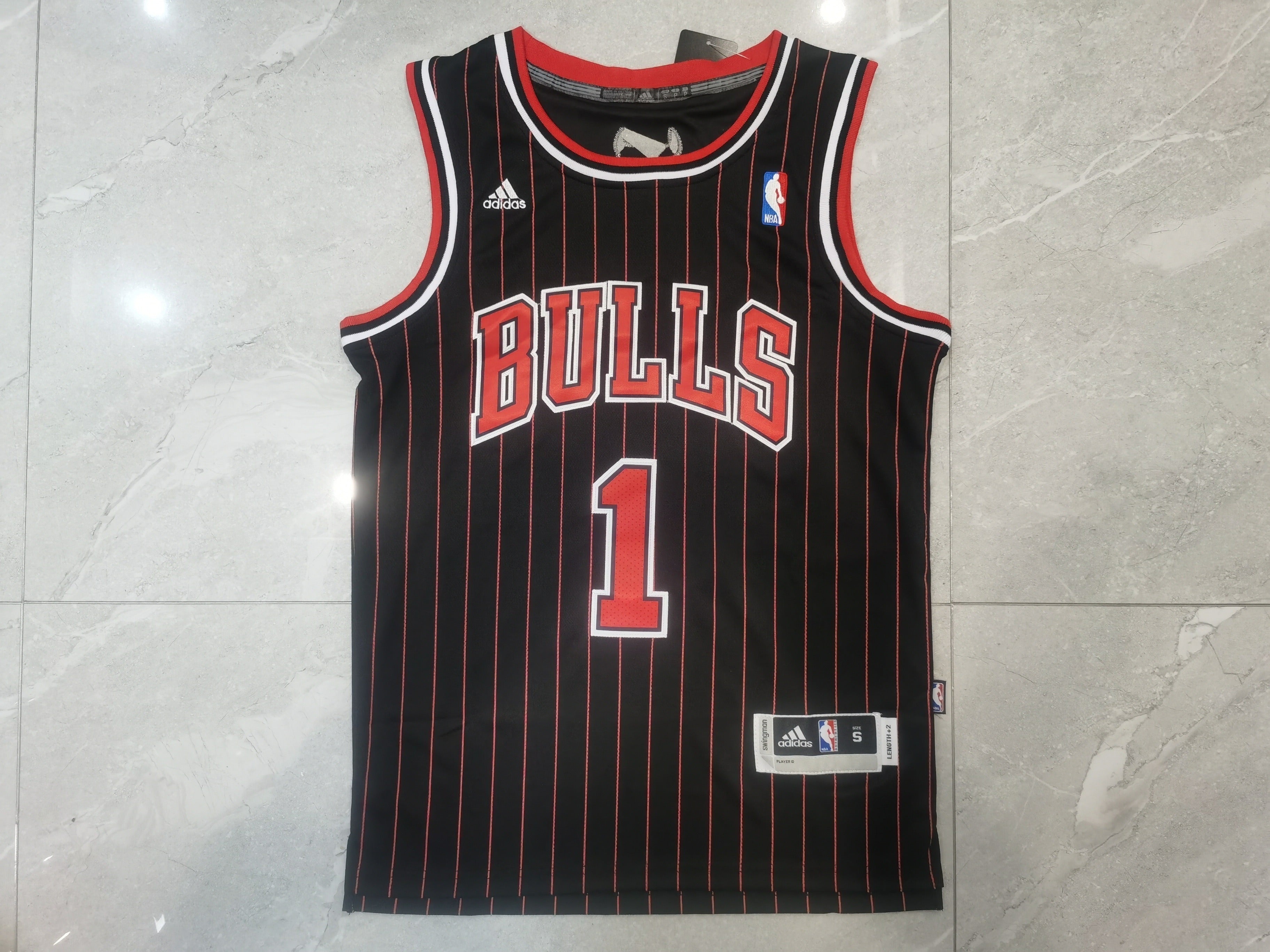 Custom Black Chicago Bulls Jersey
