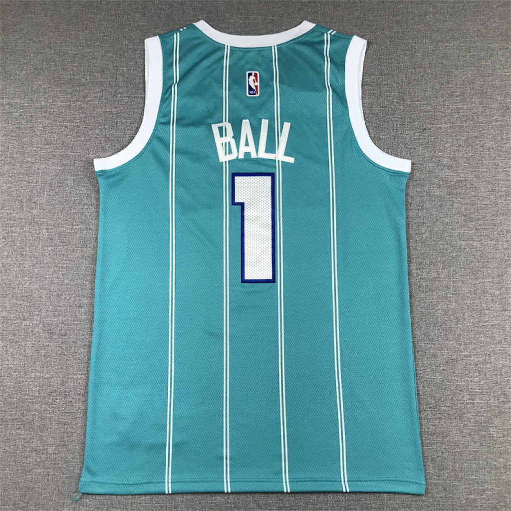 Custom Cyan Charlotte Hornets Jersey