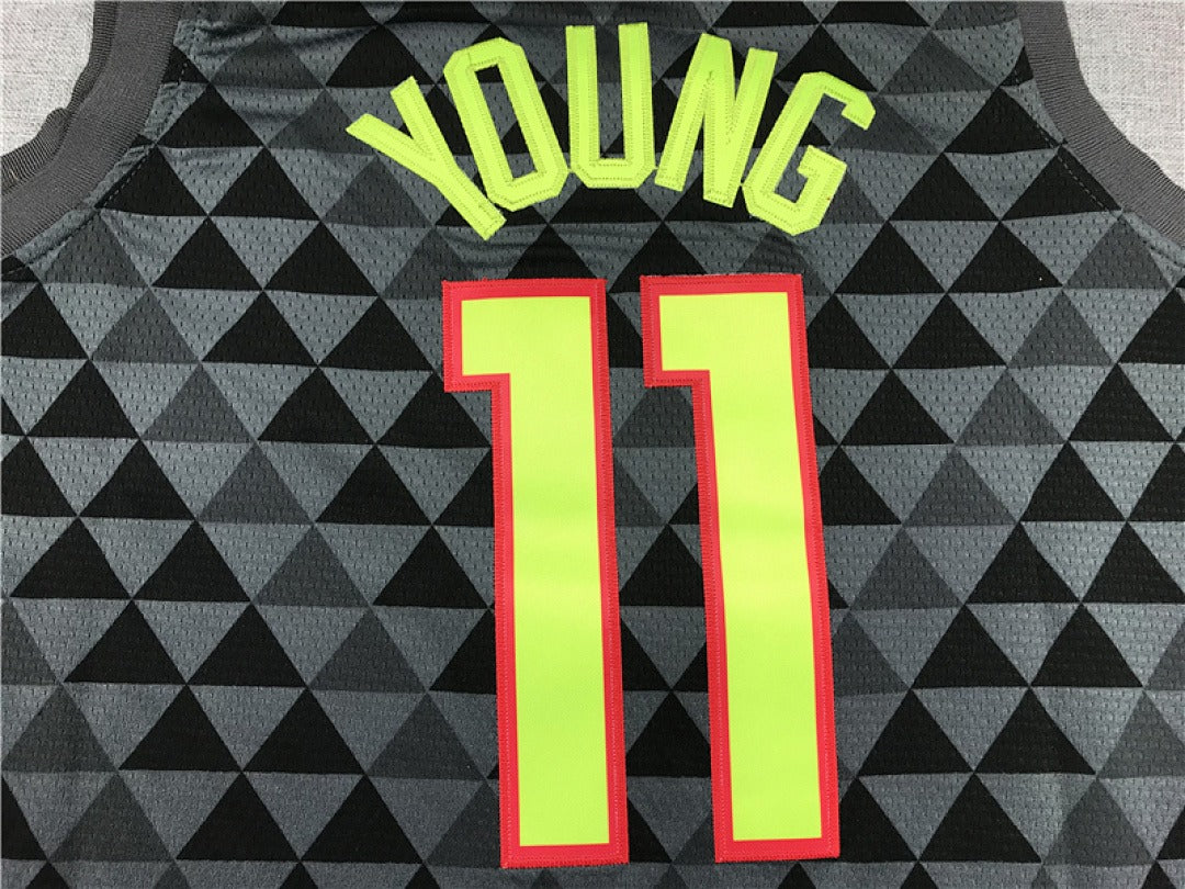 Custom Black Atlanta Hawks Jersey