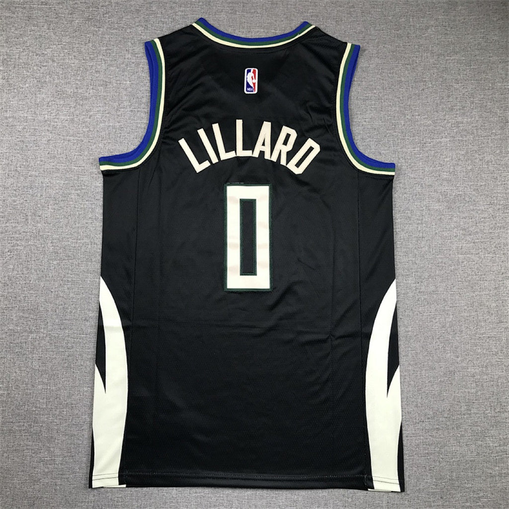 Custom Black Milwaukee Bucks Jersey