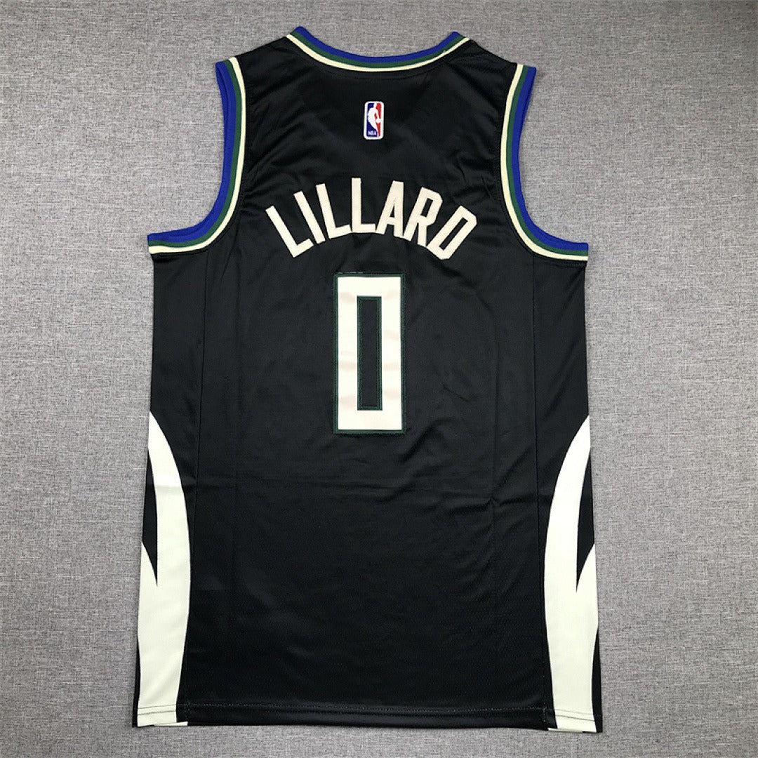 Custom Black Milwaukee Bucks Jersey