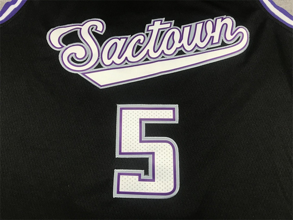 Custom Black Sacramento Kings NBA Jersey