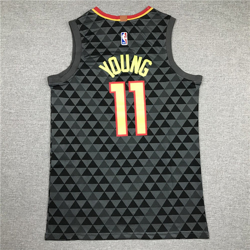 Custom Black Atlanta Hawks Jersey