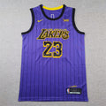 Custom Purple Los Angeles Lakers Jersey