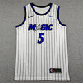 Custom White Orlando Magic Jersey