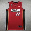 Custom Red Miami Heat Jersey