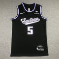 Custom Black Sacramento Kings NBA Jersey