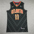 Custom Black Atlanta Hawks Jersey