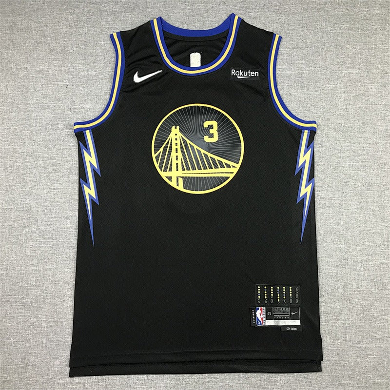 Custom Black Golden State Warriors Jersey